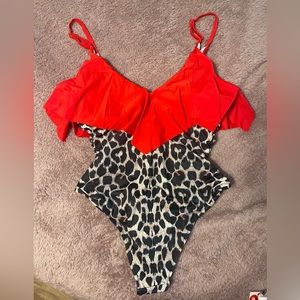 NWT Swim suit.. with tummy control. Size XL